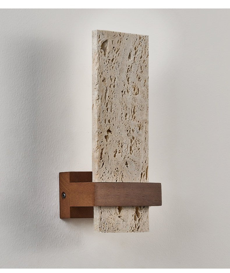 Brann Terra Travertine Wall Light