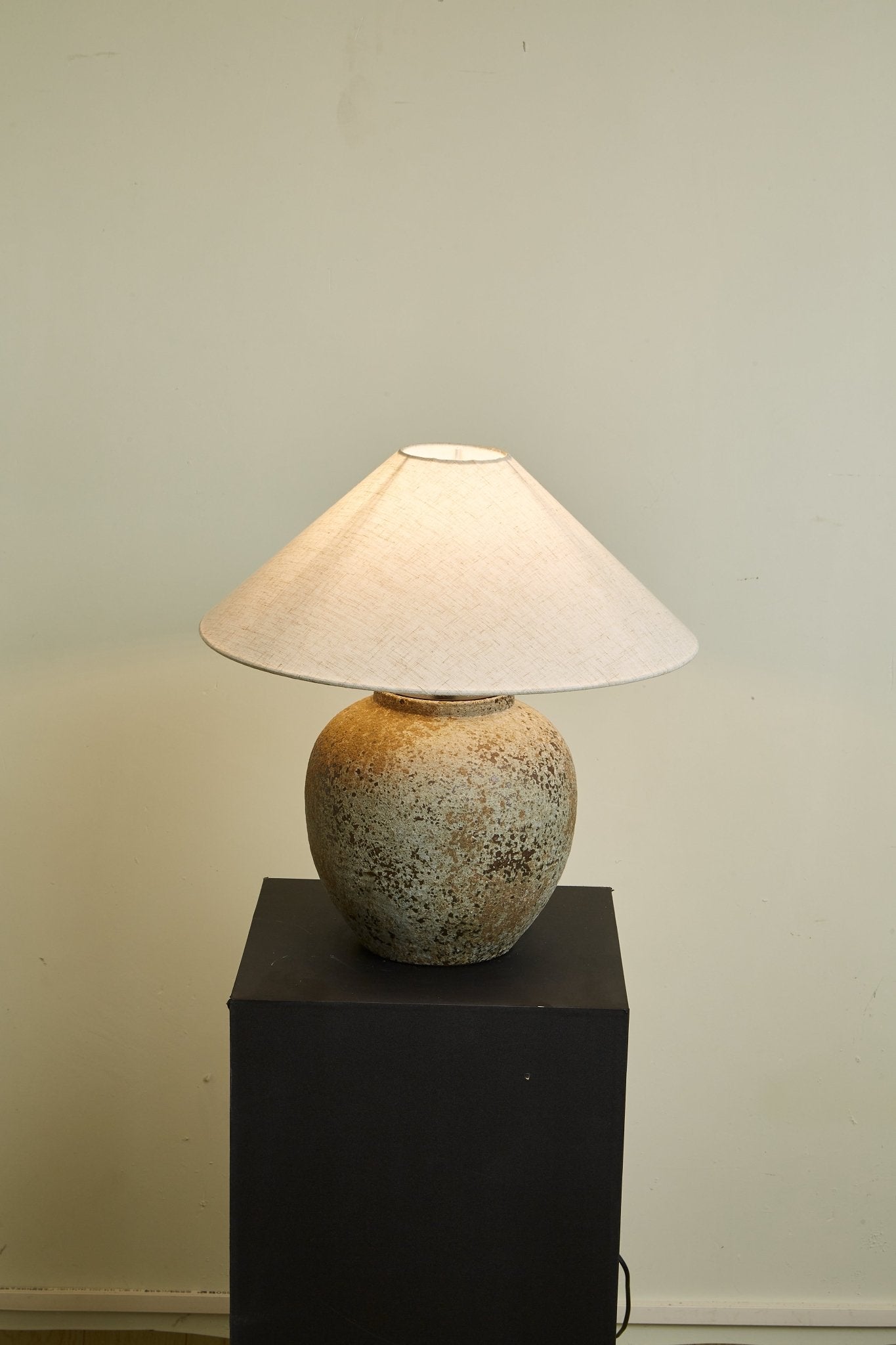 Wells Rustic Ceramic Table Lamp