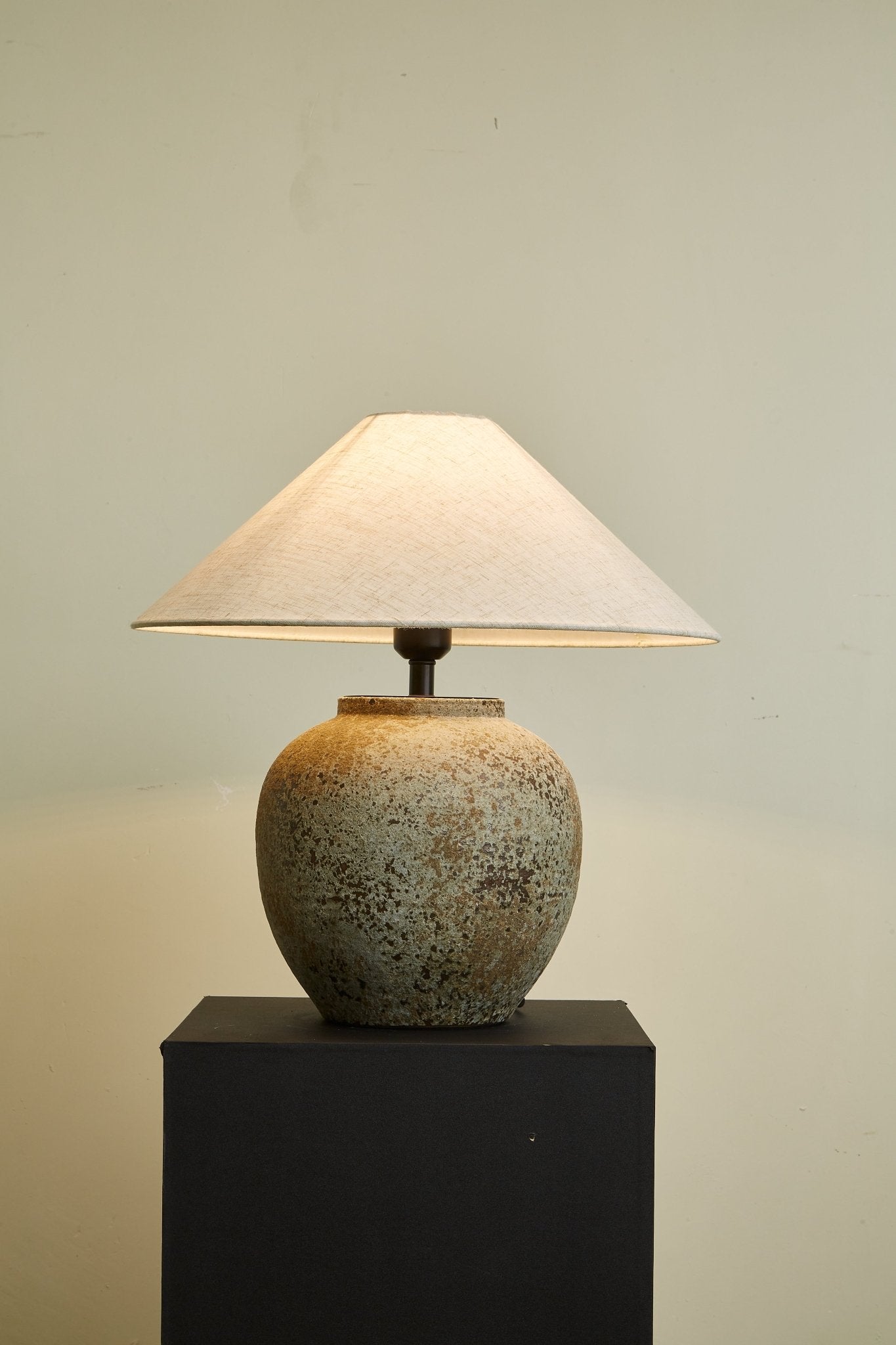 Wells Rustic Ceramic Table Lamp