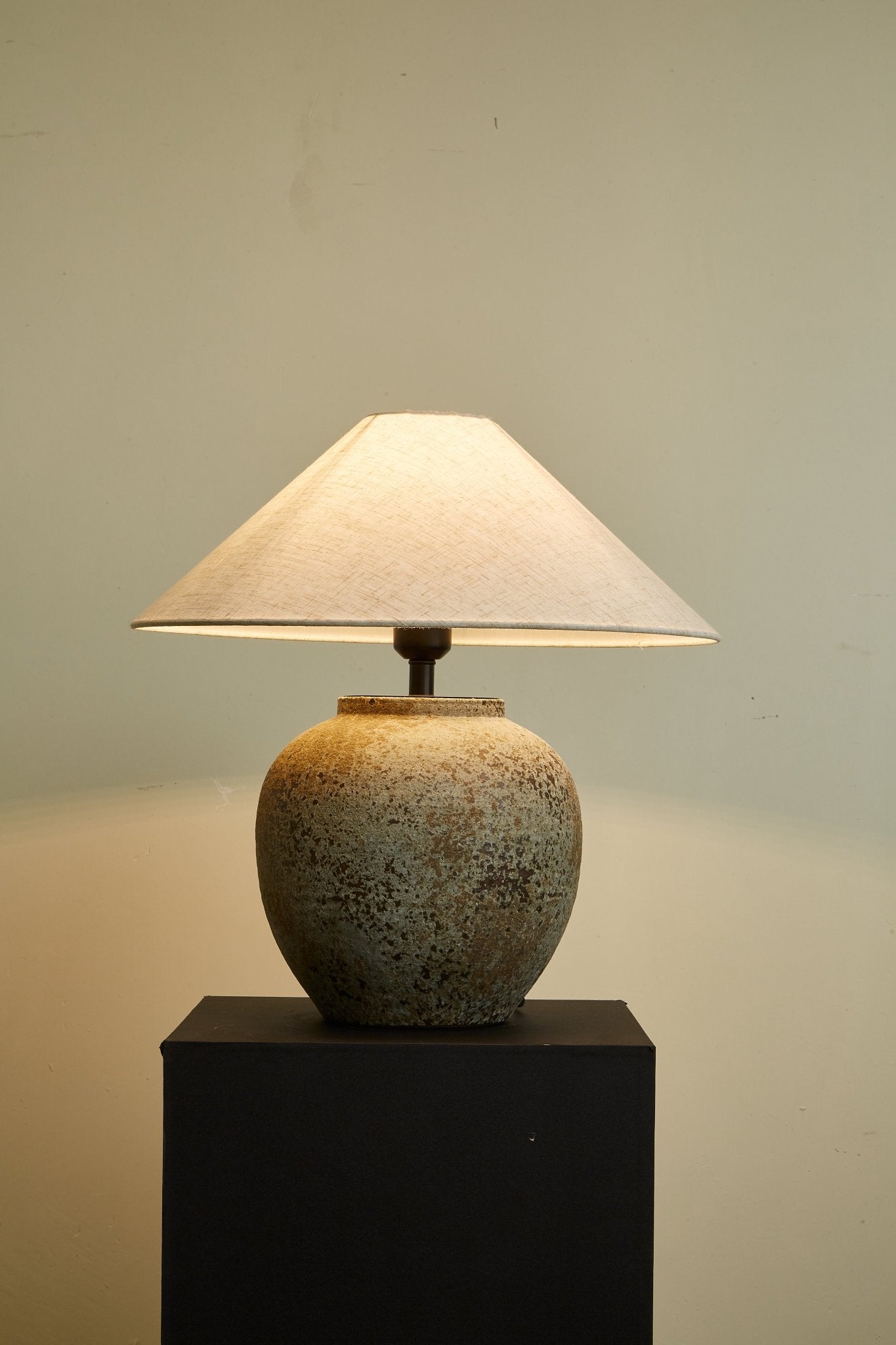 Wells Rustic Ceramic Table Lamp