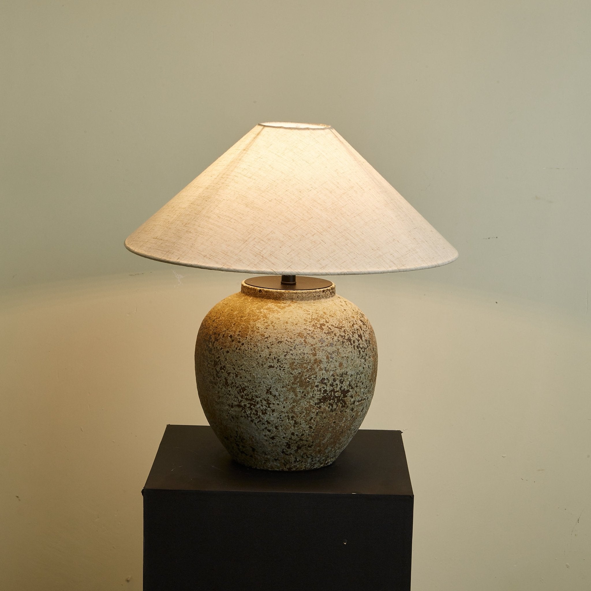 Wells Rustic Ceramic Table Lamp