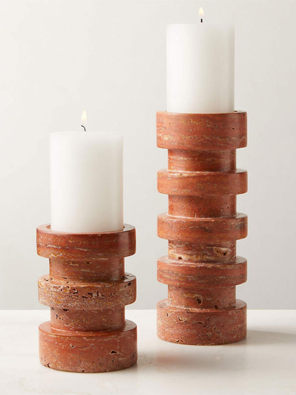 Petenena Terrace Stone Candle Holder