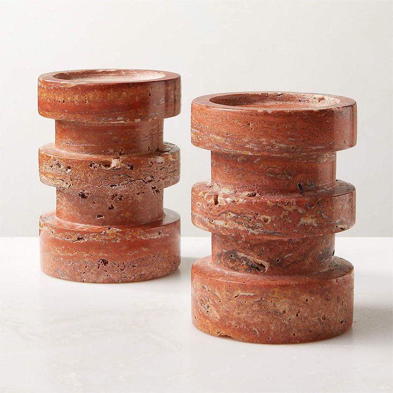 Petenena Terrace Stone Candle Holder