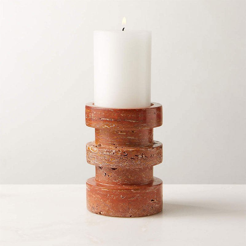 Petenena Terrace Stone Candle Holder