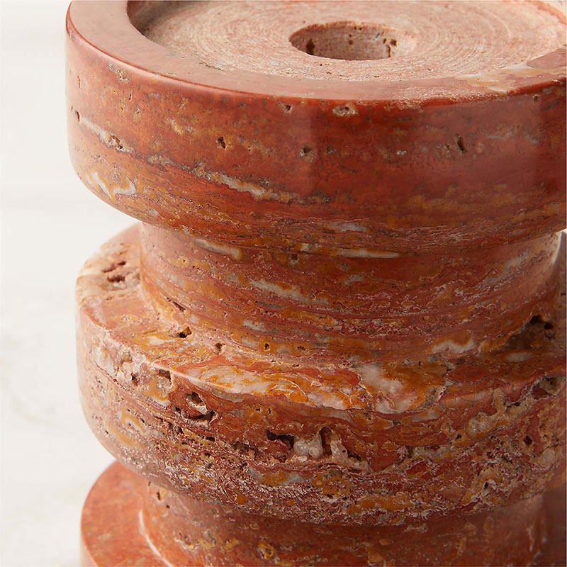 Petenena Terrace Stone Candle Holder