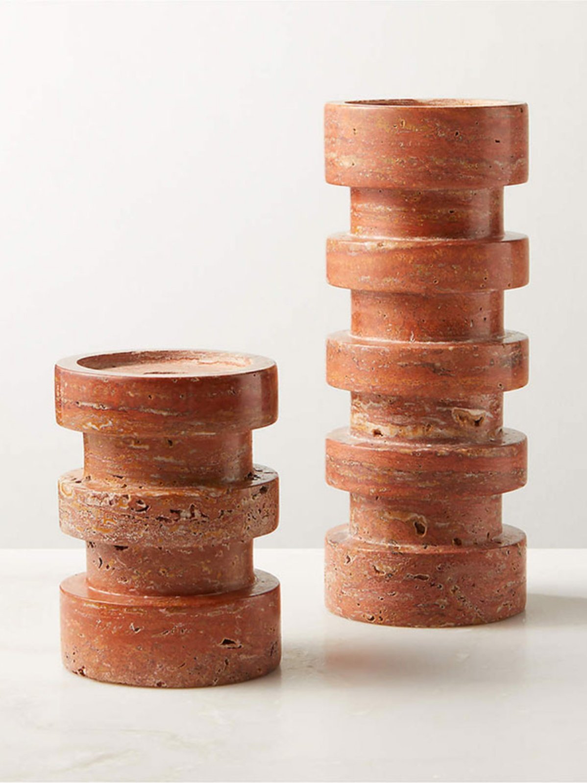 Petenena Terrace Stone Candle Holder