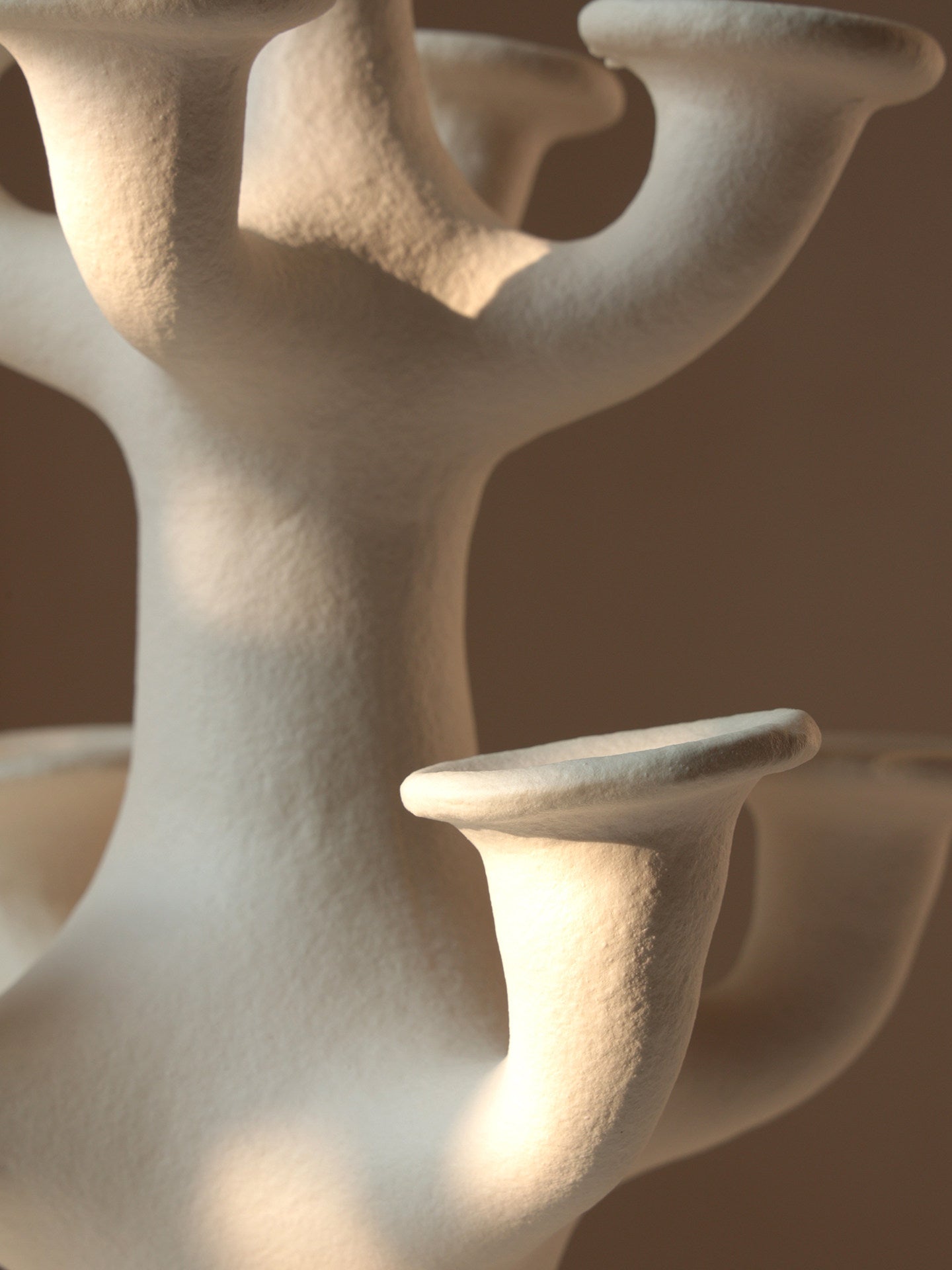 Terracotta Tree Candelabra