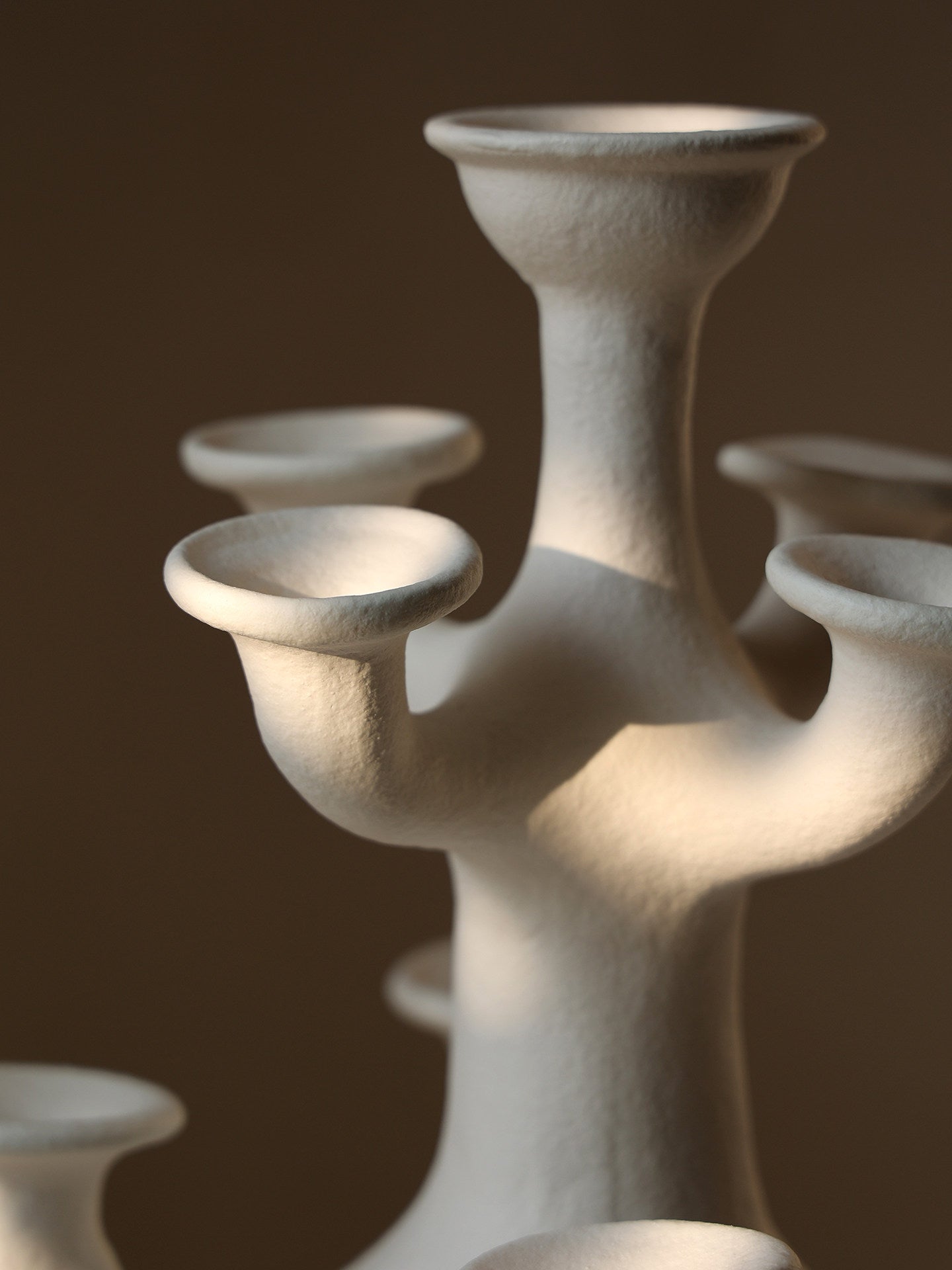 Terracotta Tree Candelabra