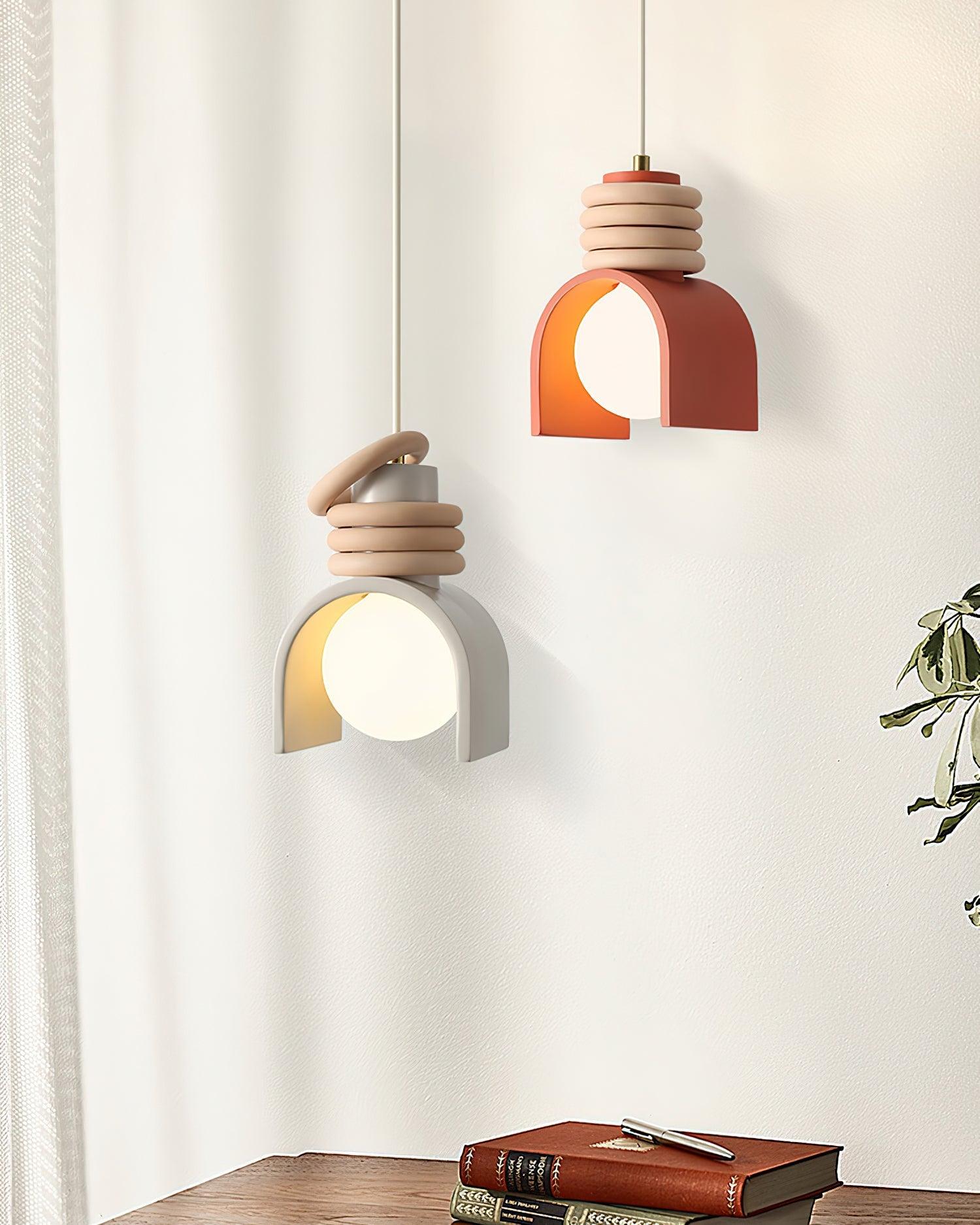 Uvian Contemporary Glass Pendant Light