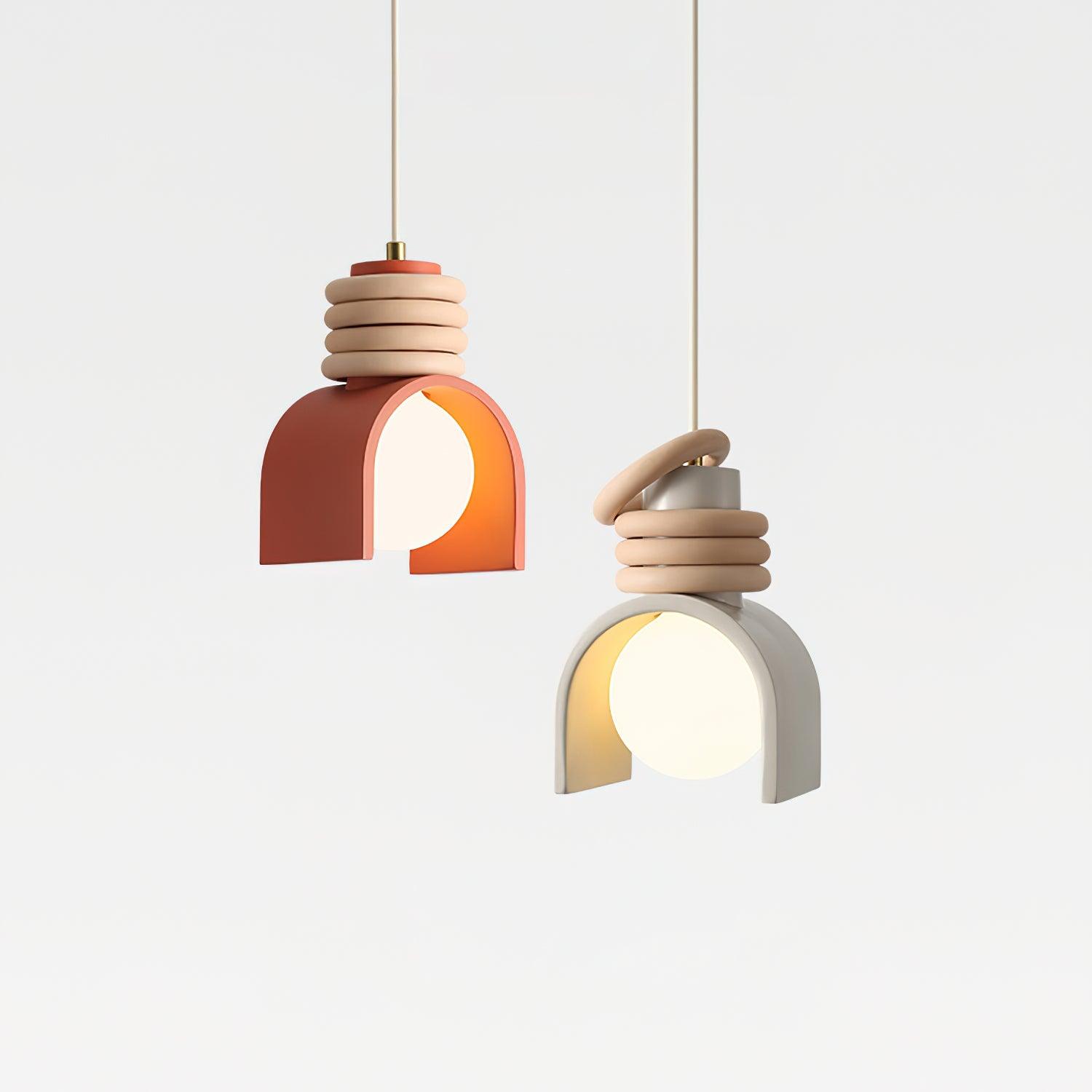 Uvian Contemporary Glass Pendant Light