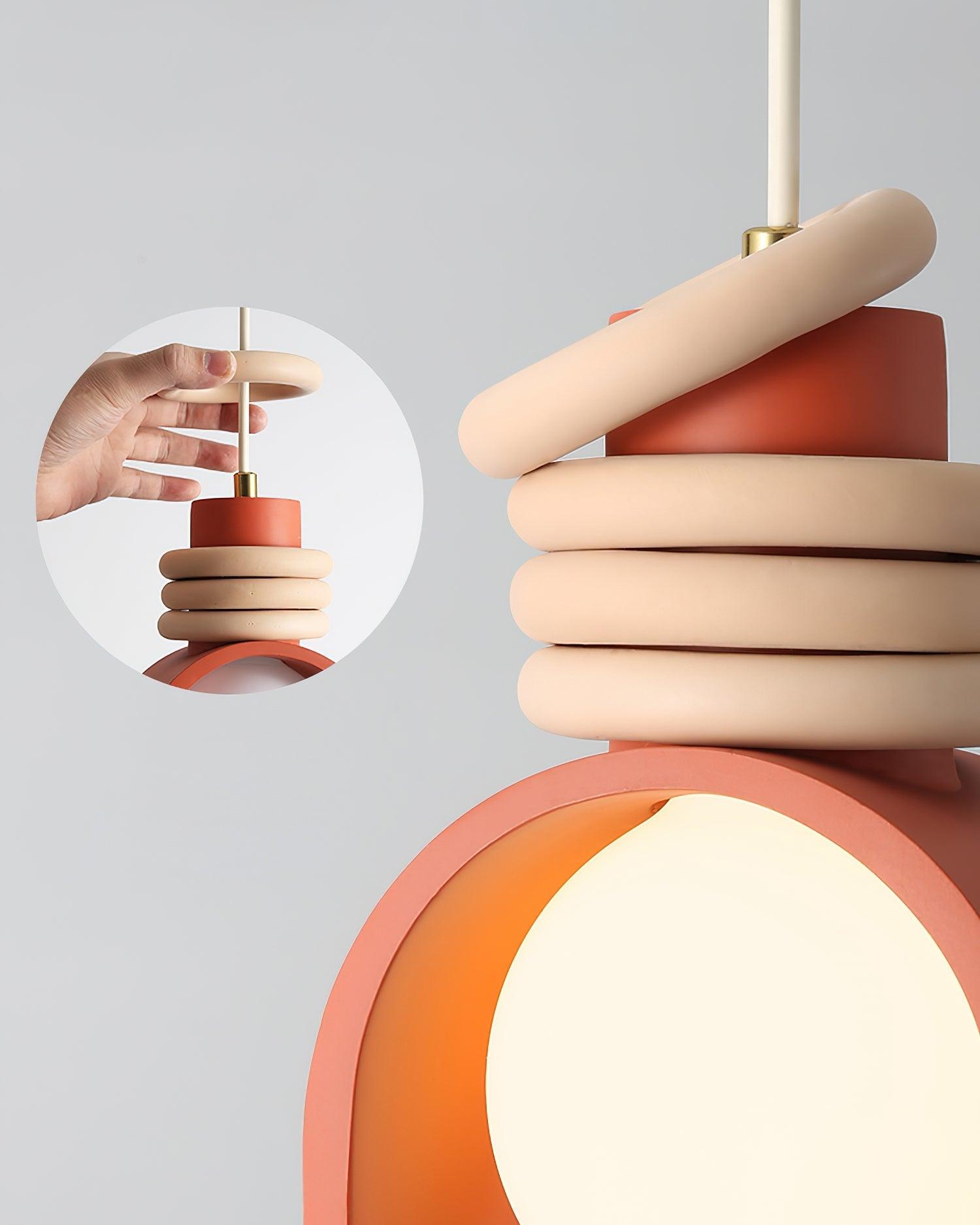 Uvian Contemporary Glass Pendant Light