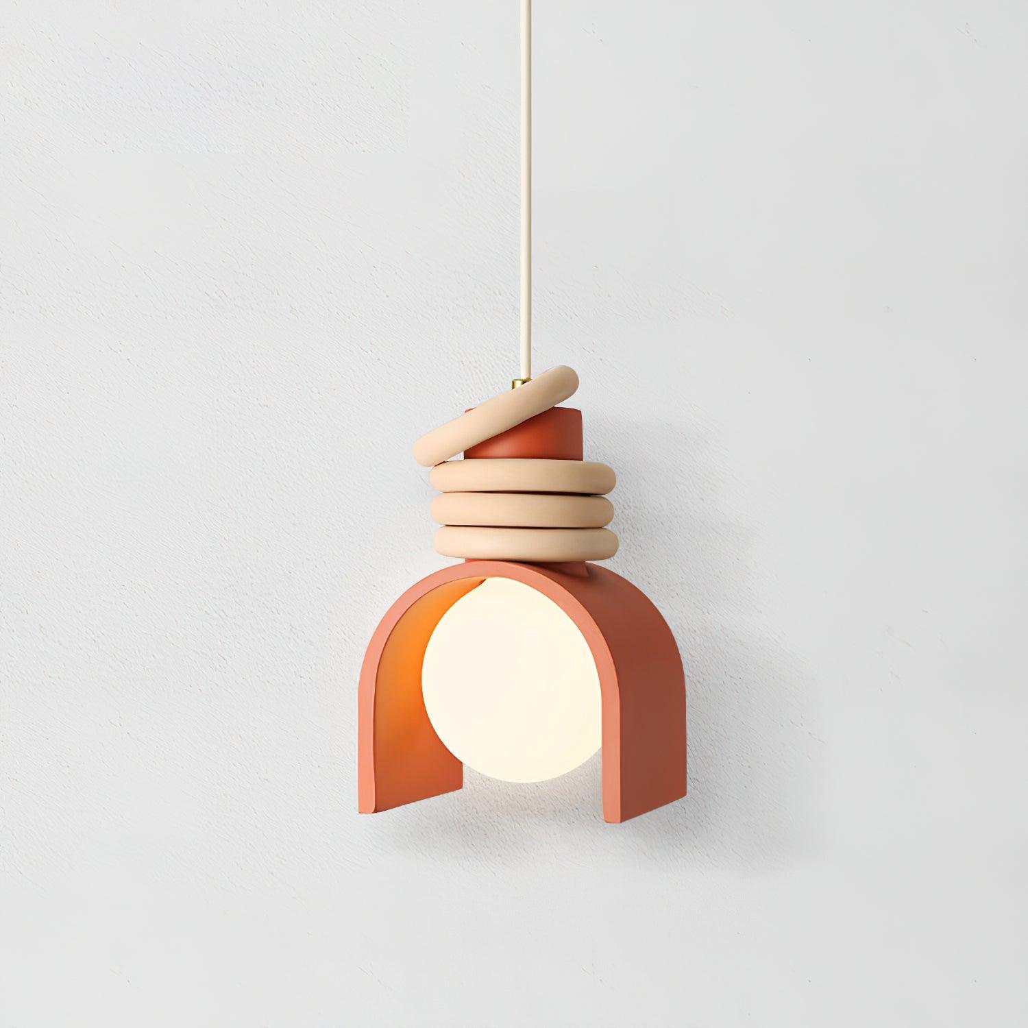 Uvian Contemporary Glass Pendant Light
