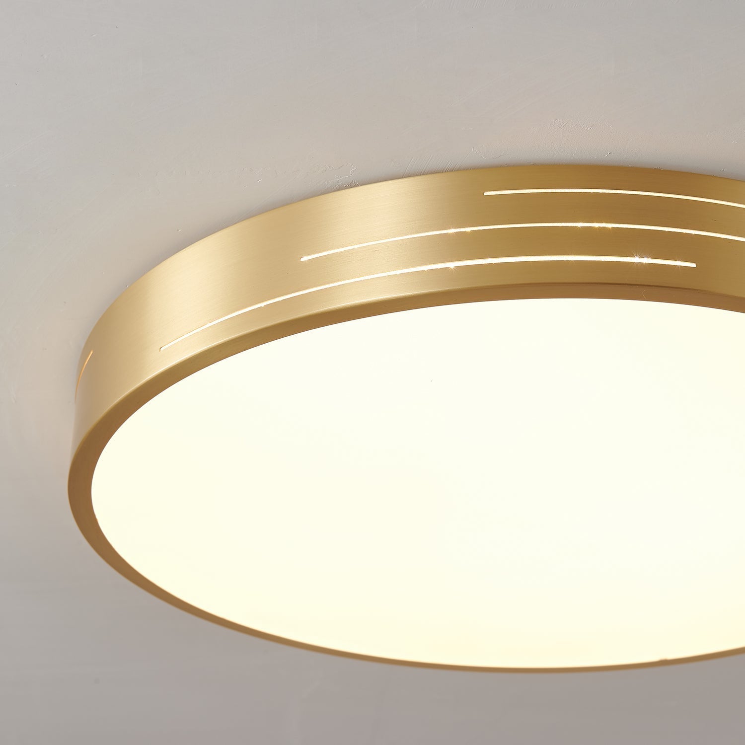 Oriuina Ceiling Light Brass Acrylic Modern