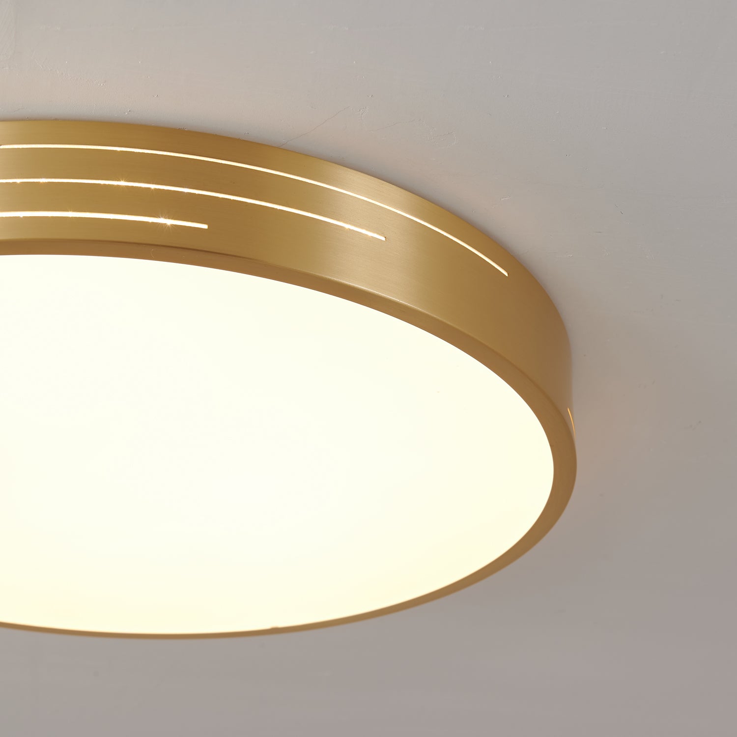 Oriuina Ceiling Light Brass Acrylic Modern