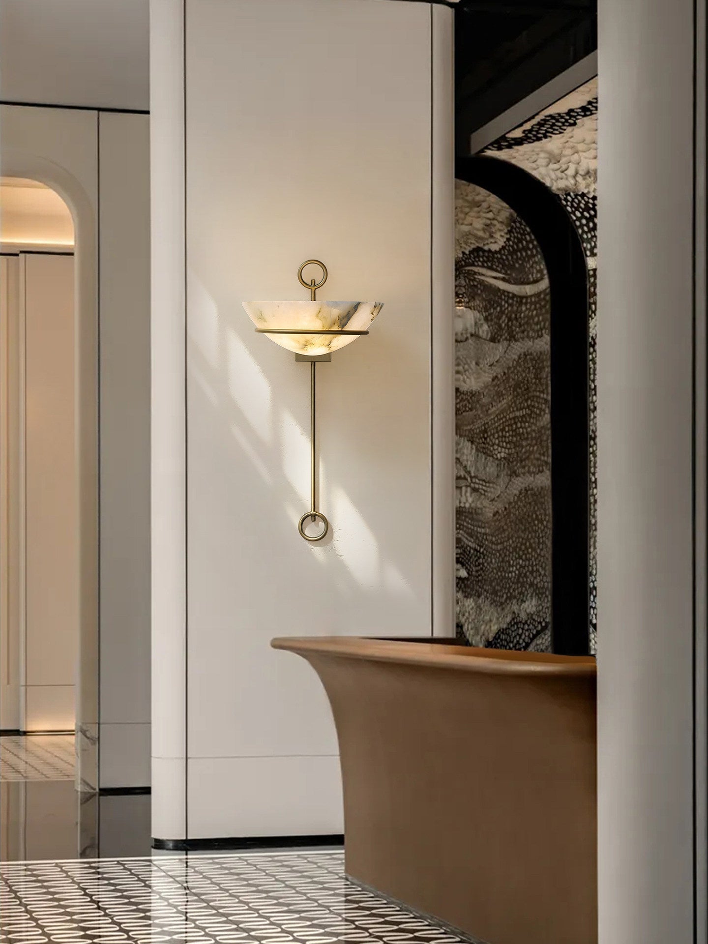 Eiroreria Alabaster Wall Light