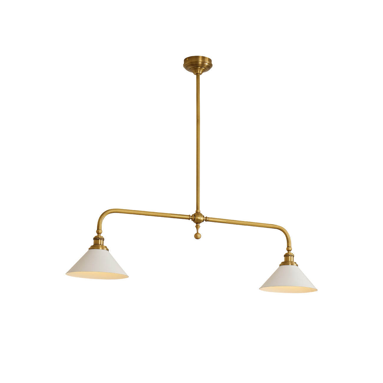 Bellwood Brass Linear Pendant Light