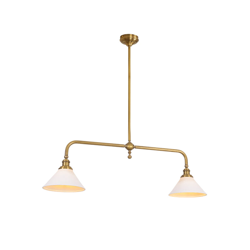 Bellwood Brass Linear Pendant Light
