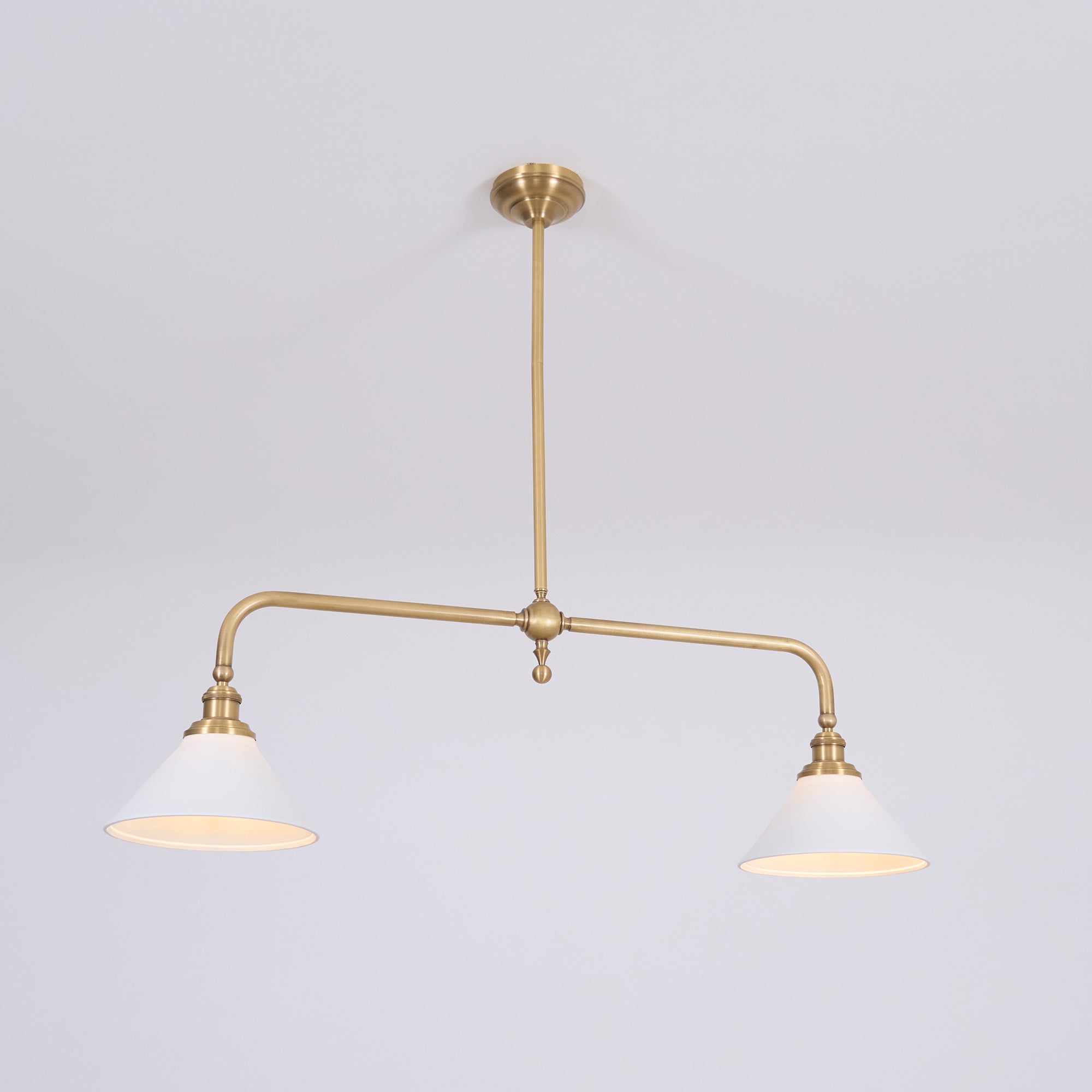 Bellwood Brass Linear Pendant Light