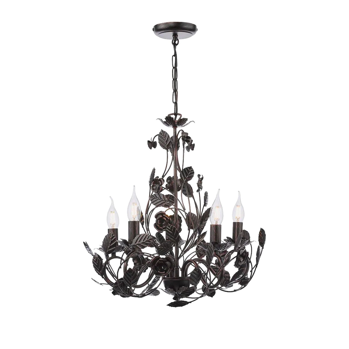 Vireliane Wrought Iron Chandelier