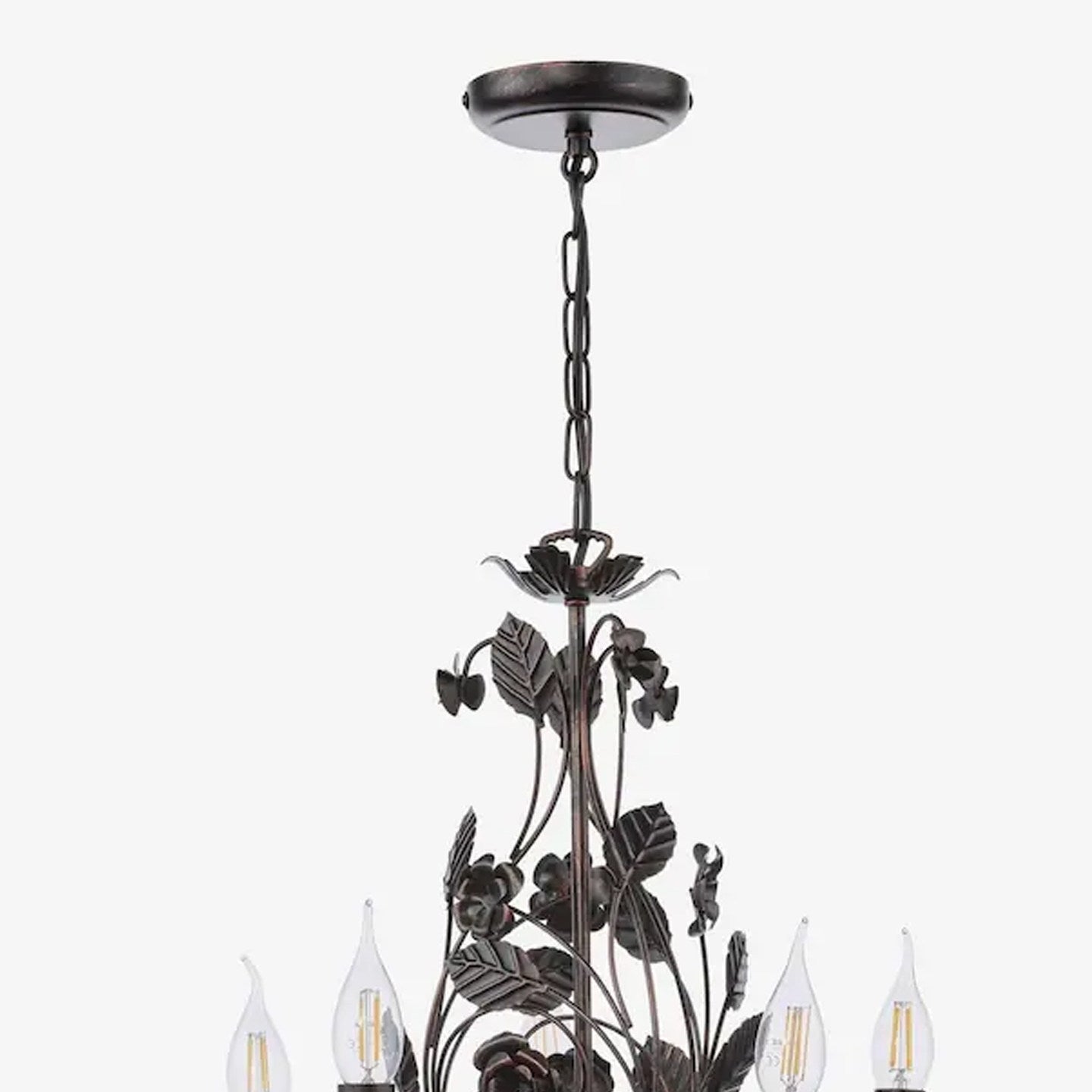 Vireliane Wrought Iron Chandelier
