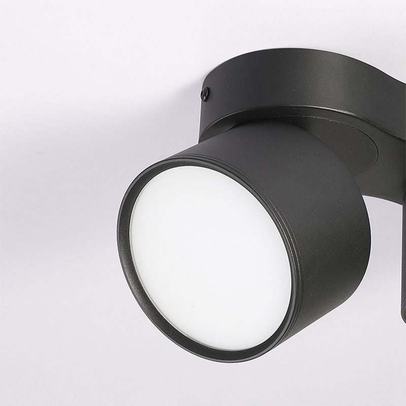 Nylaeara Three-heads Rotating Folding Ceiling Lamp