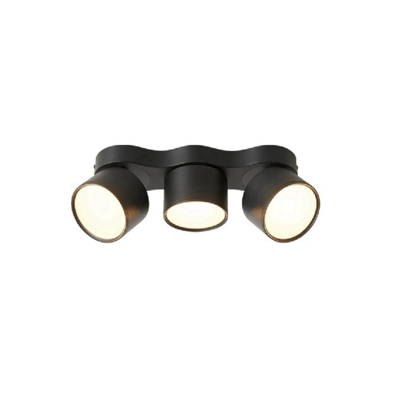 Nylaeara Three-heads Rotating Folding Ceiling Lamp