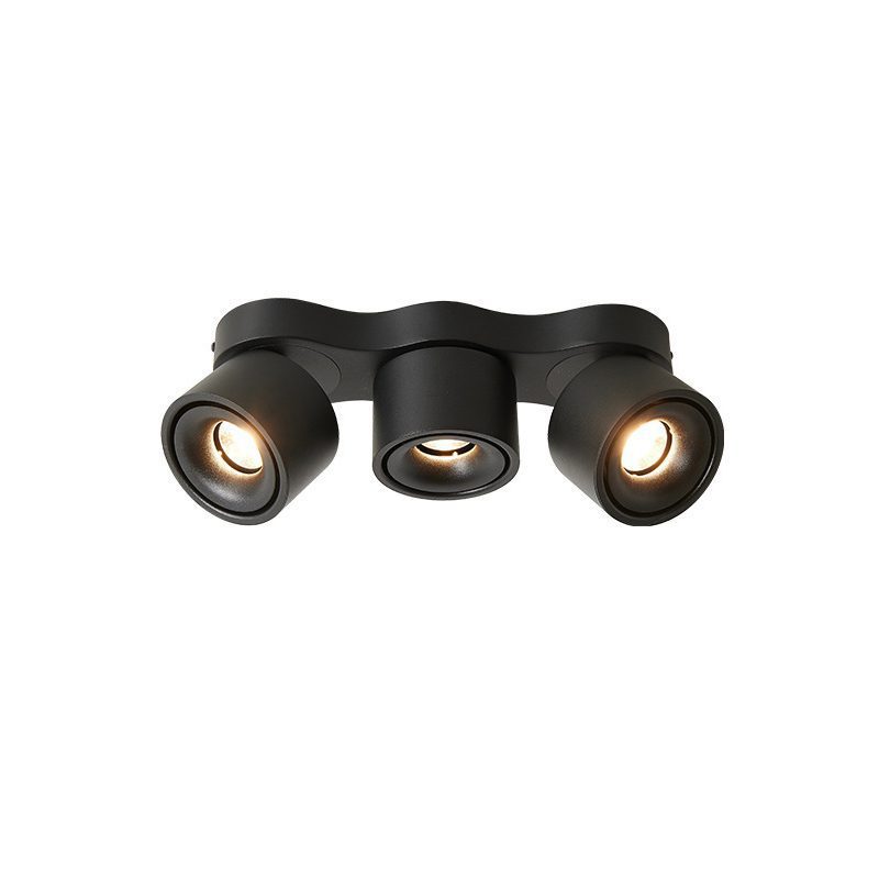Nylaeara Three-heads Rotating Folding Ceiling Lamp