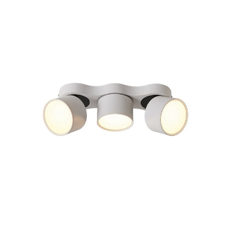 Nylaeara Three-heads Rotating Folding Ceiling Lamp