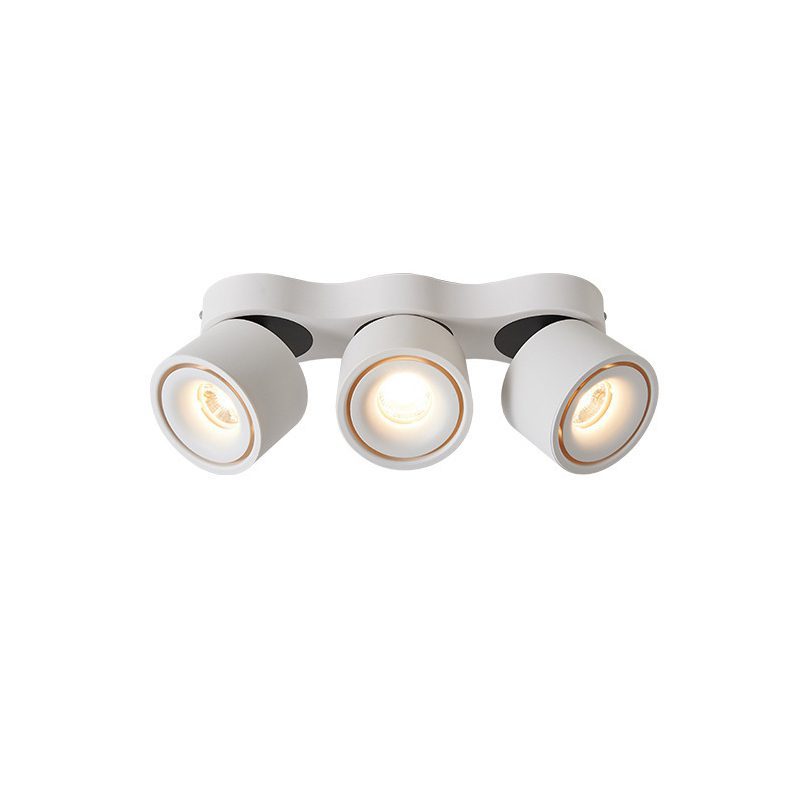 Nylaeara Three-heads Rotating Folding Ceiling Lamp