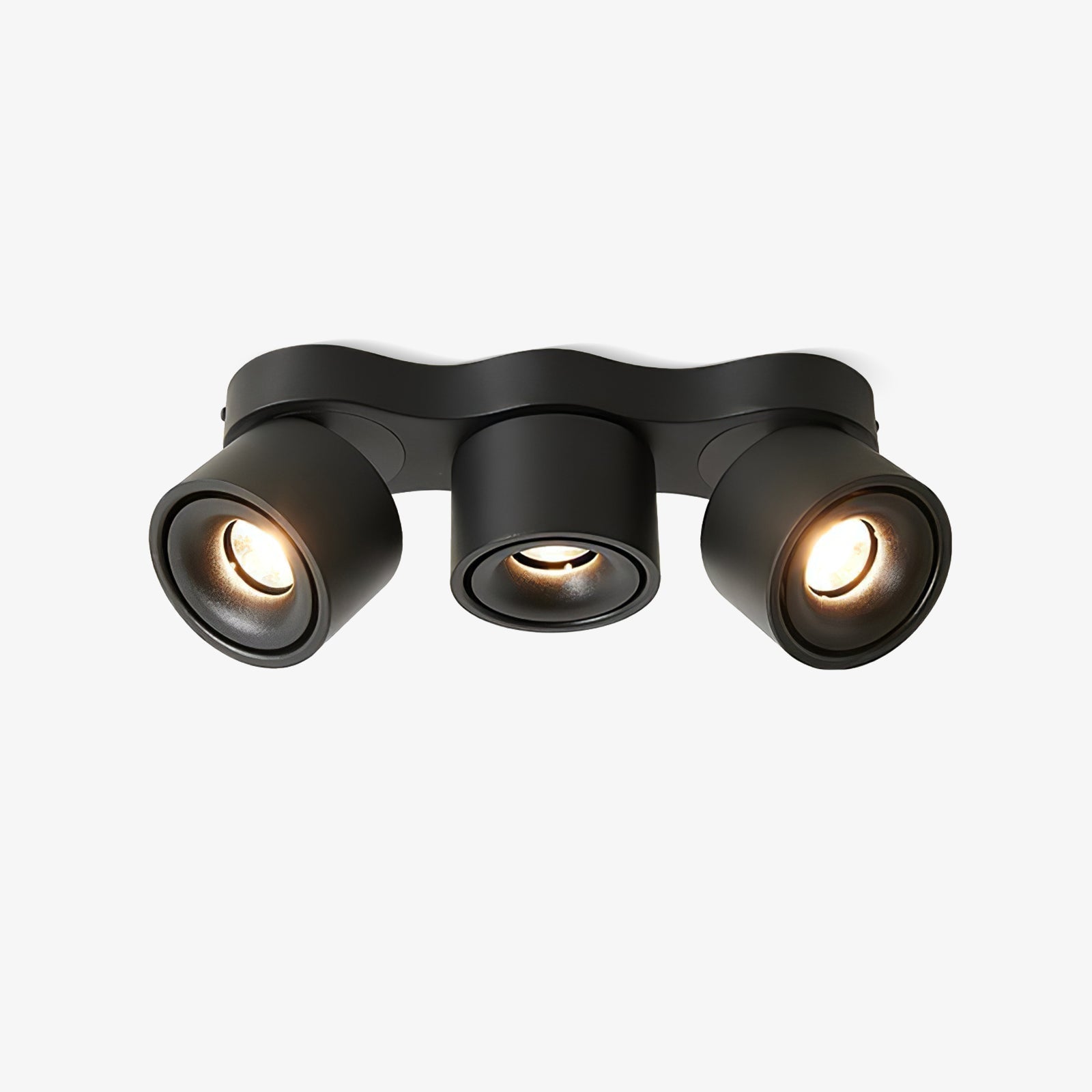 Nylaeara Three-heads Rotating Folding Ceiling Lamp