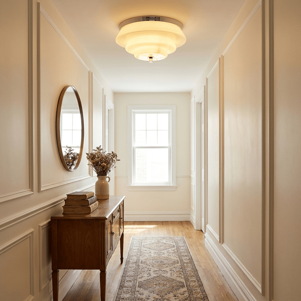 Eirenia Glass Ceiling Light
