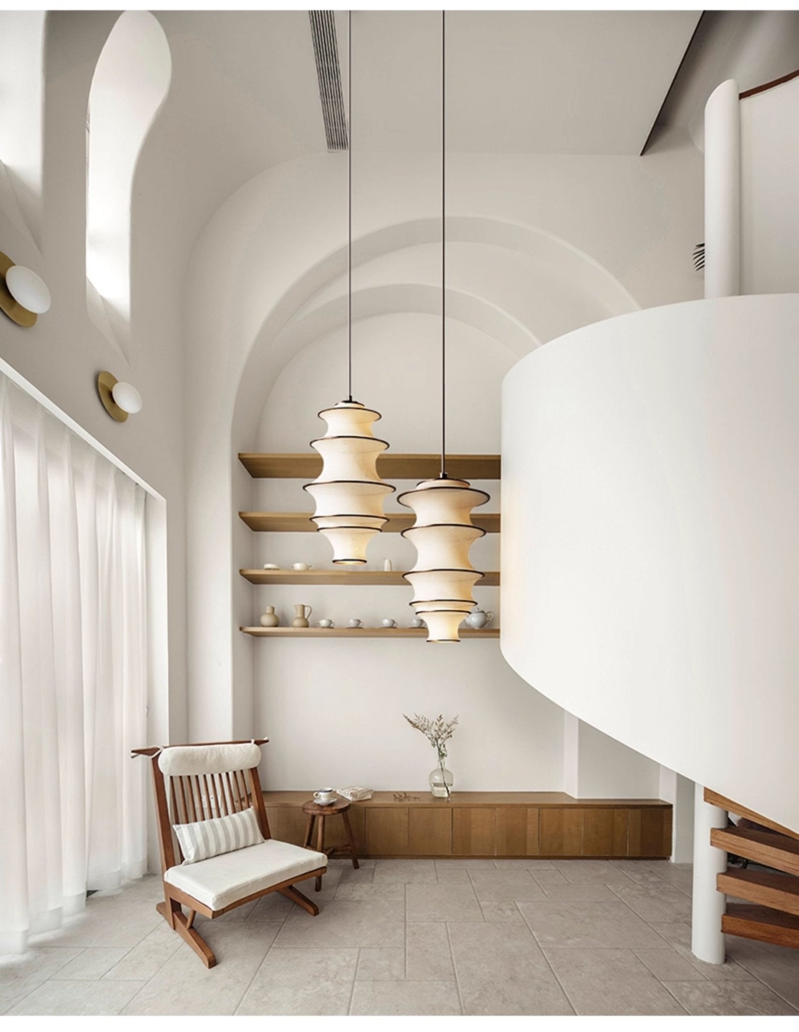 Terioena Tiered Wave Pendant Light