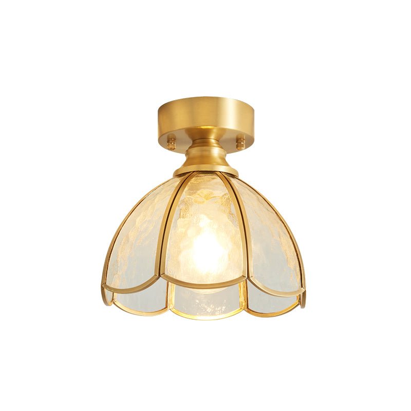Revely Ceiling Light Vintage Floral Stainedglass