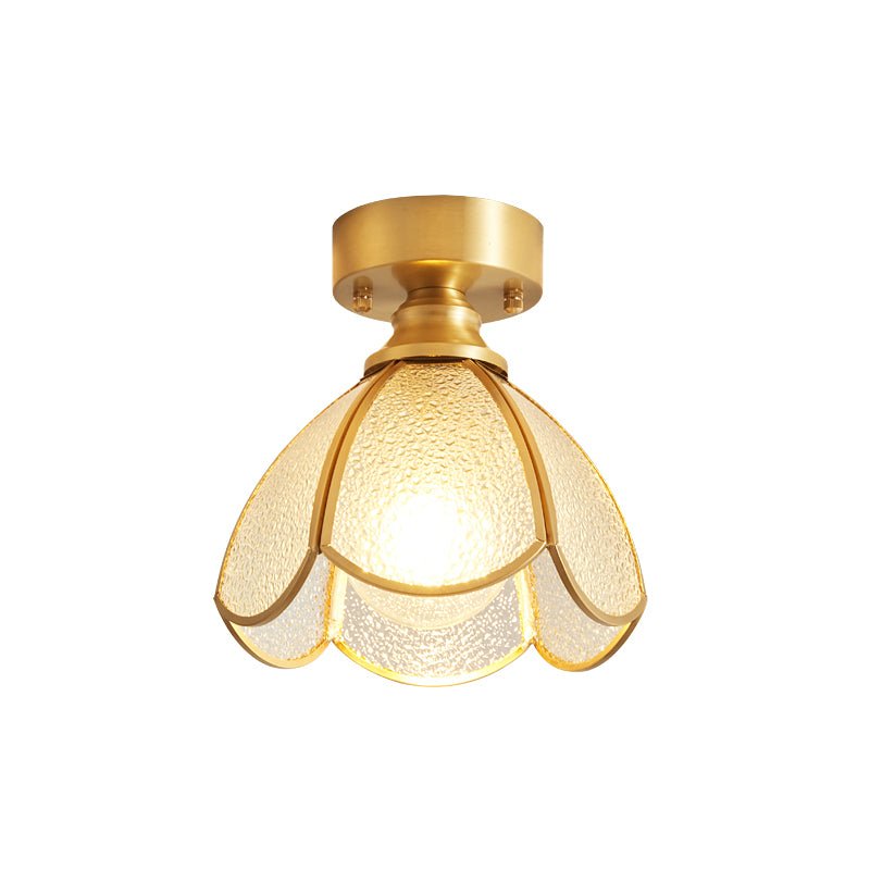 Revely Ceiling Light Vintage Floral Stainedglass