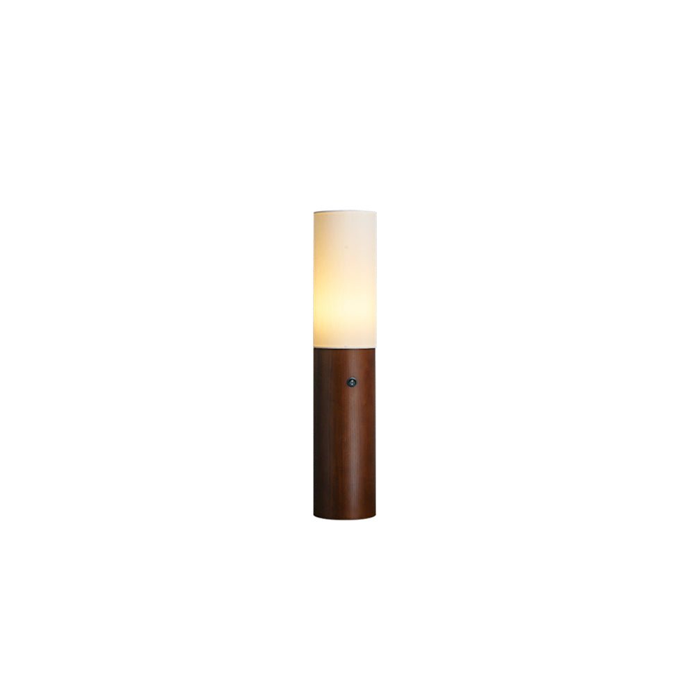 Viraalia Timber Column Floor Lamp