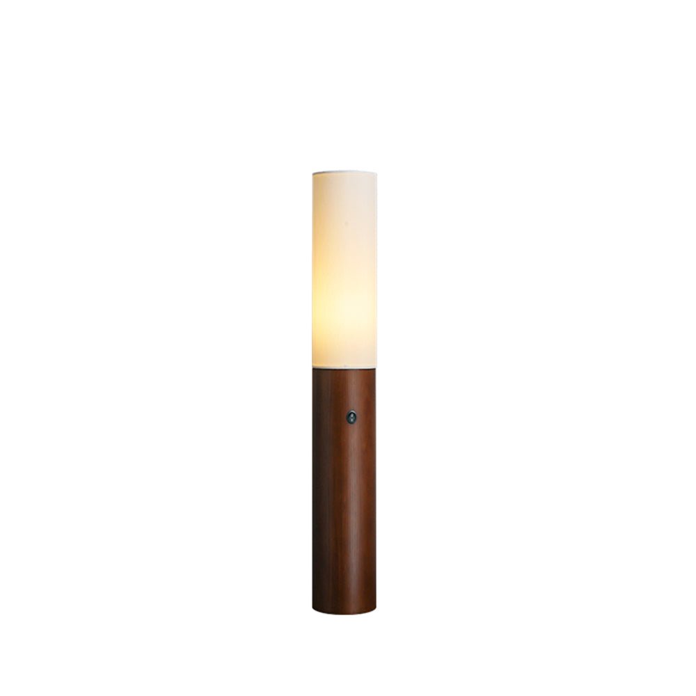 Viraalia Timber Column Floor Lamp