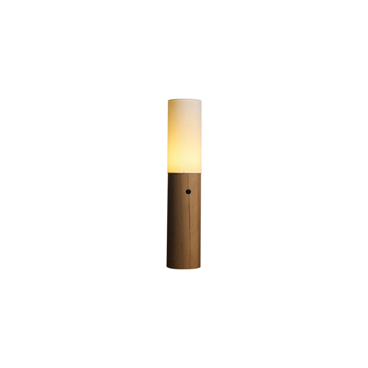 Viraalia Timber Column Floor Lamp