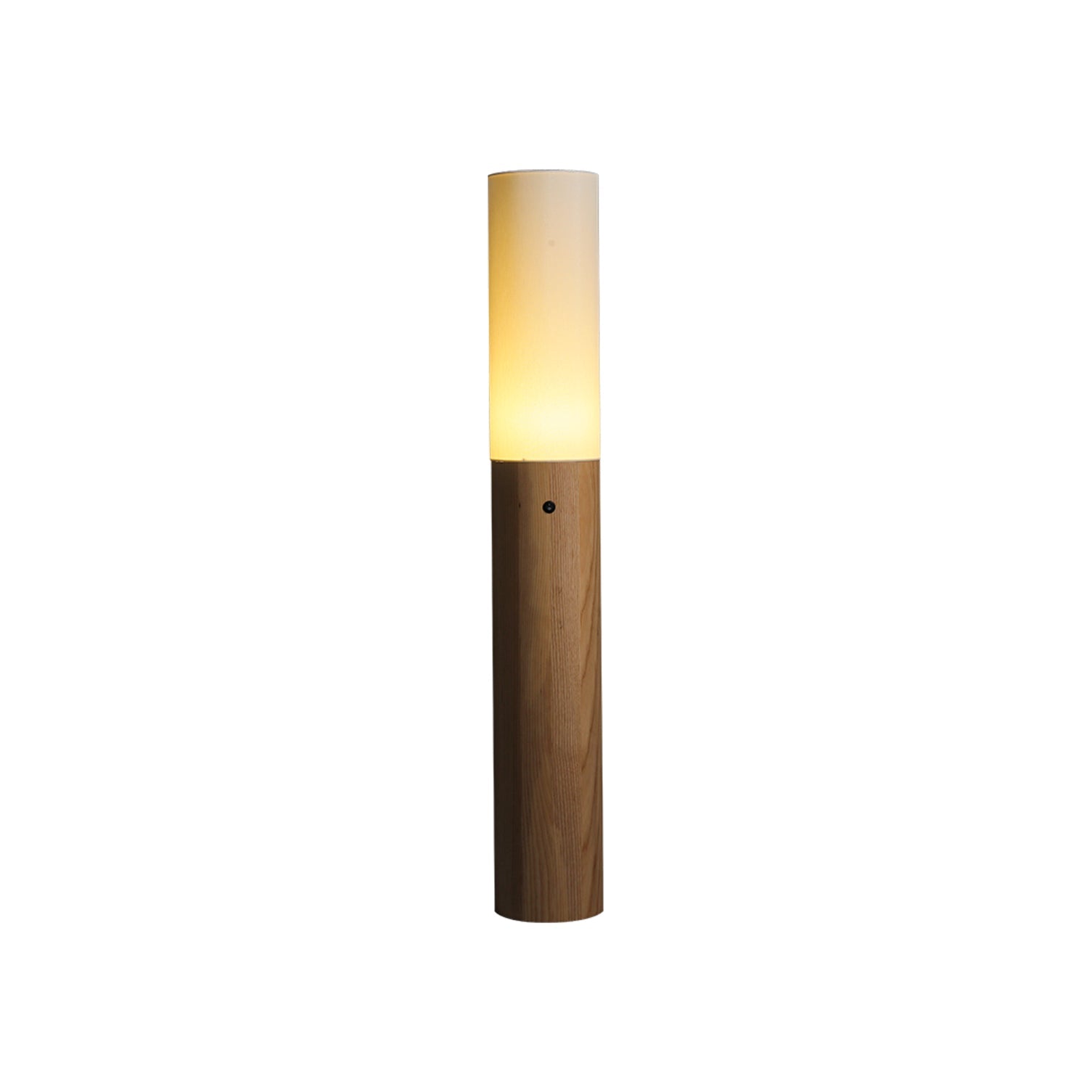 Viraalia Timber Column Floor Lamp