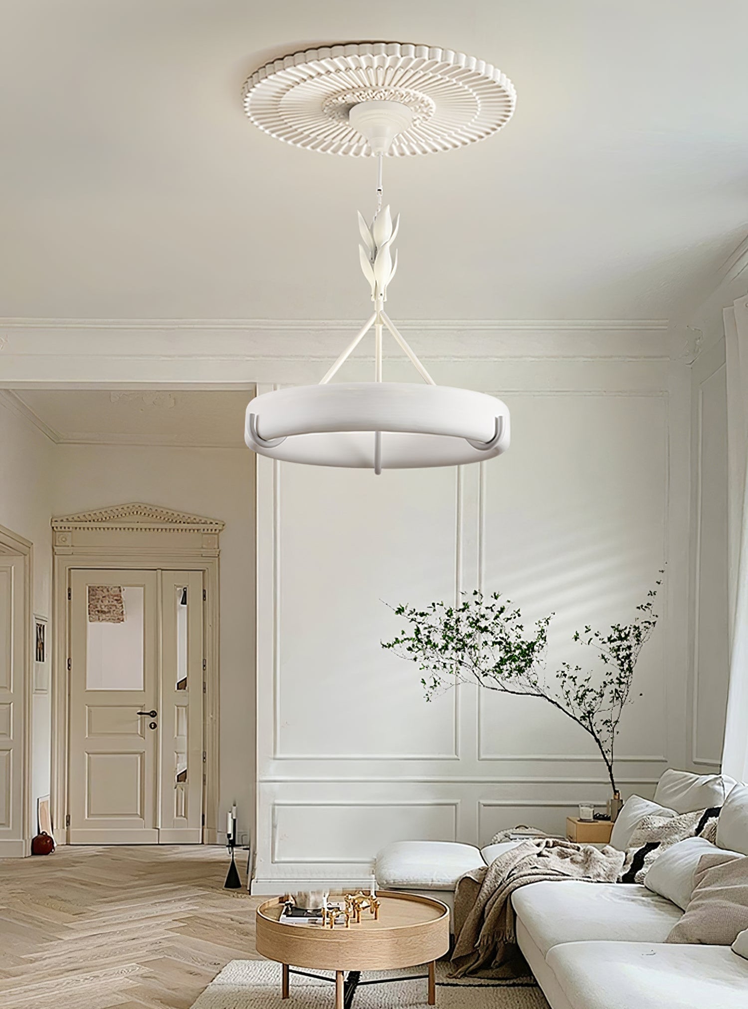 Sorarena Plaster Chandelier