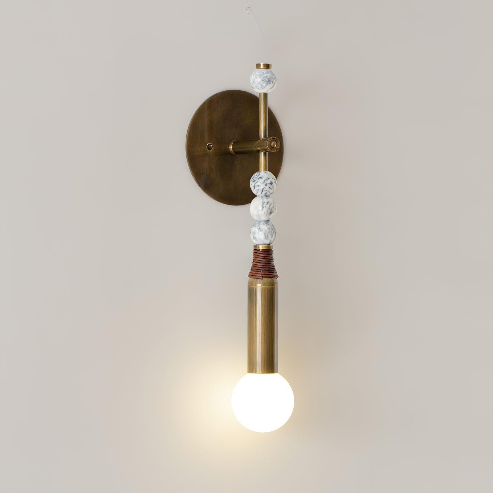 Evilor Premium Elegance Plug-in Marble Wall Lamp