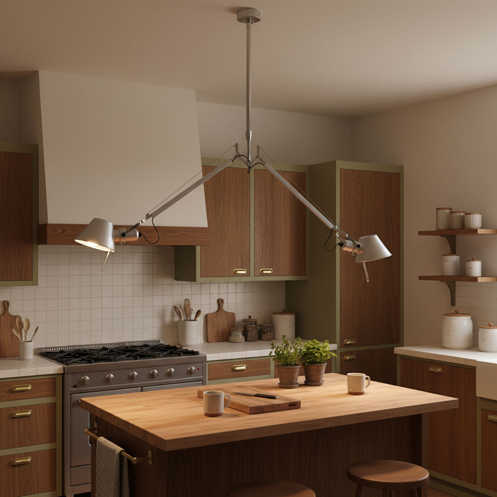 Brady Elvior Adjustable Arm Pendant Light
