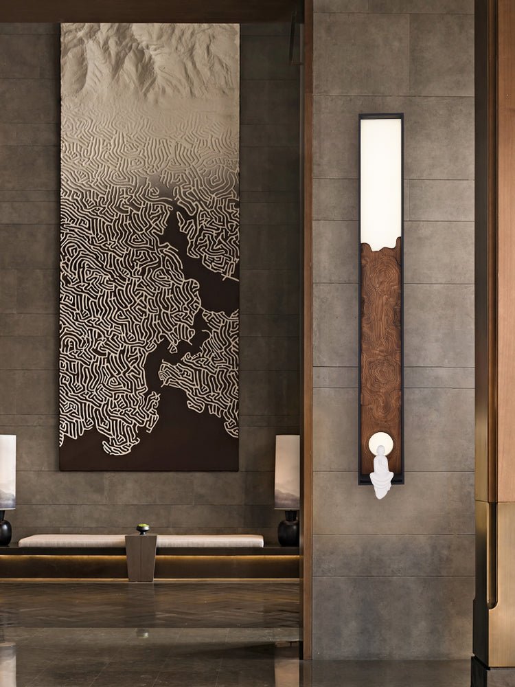 Elaalielle Veil Topographic Lumen Sconce