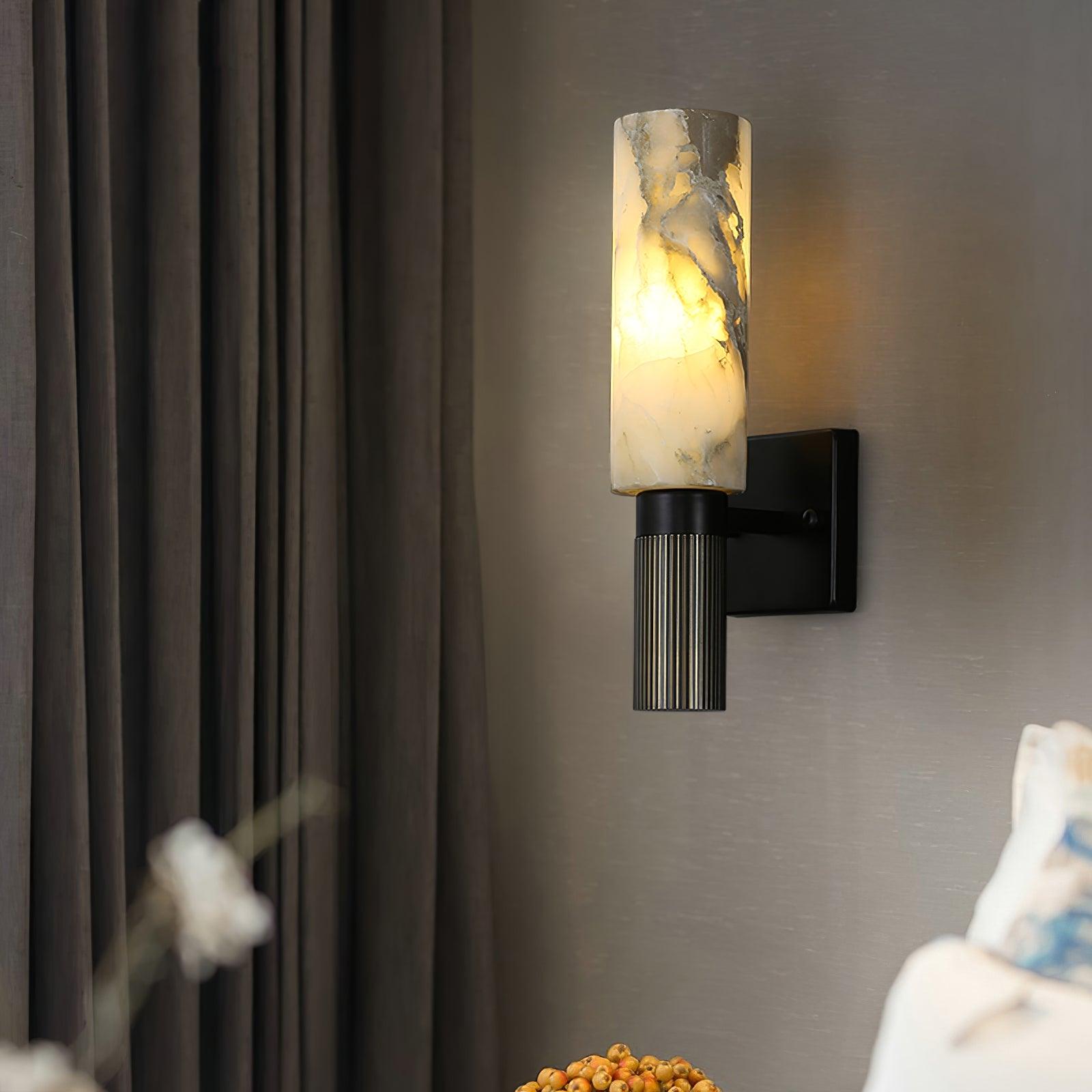 Eldric Alabaster Wall Light