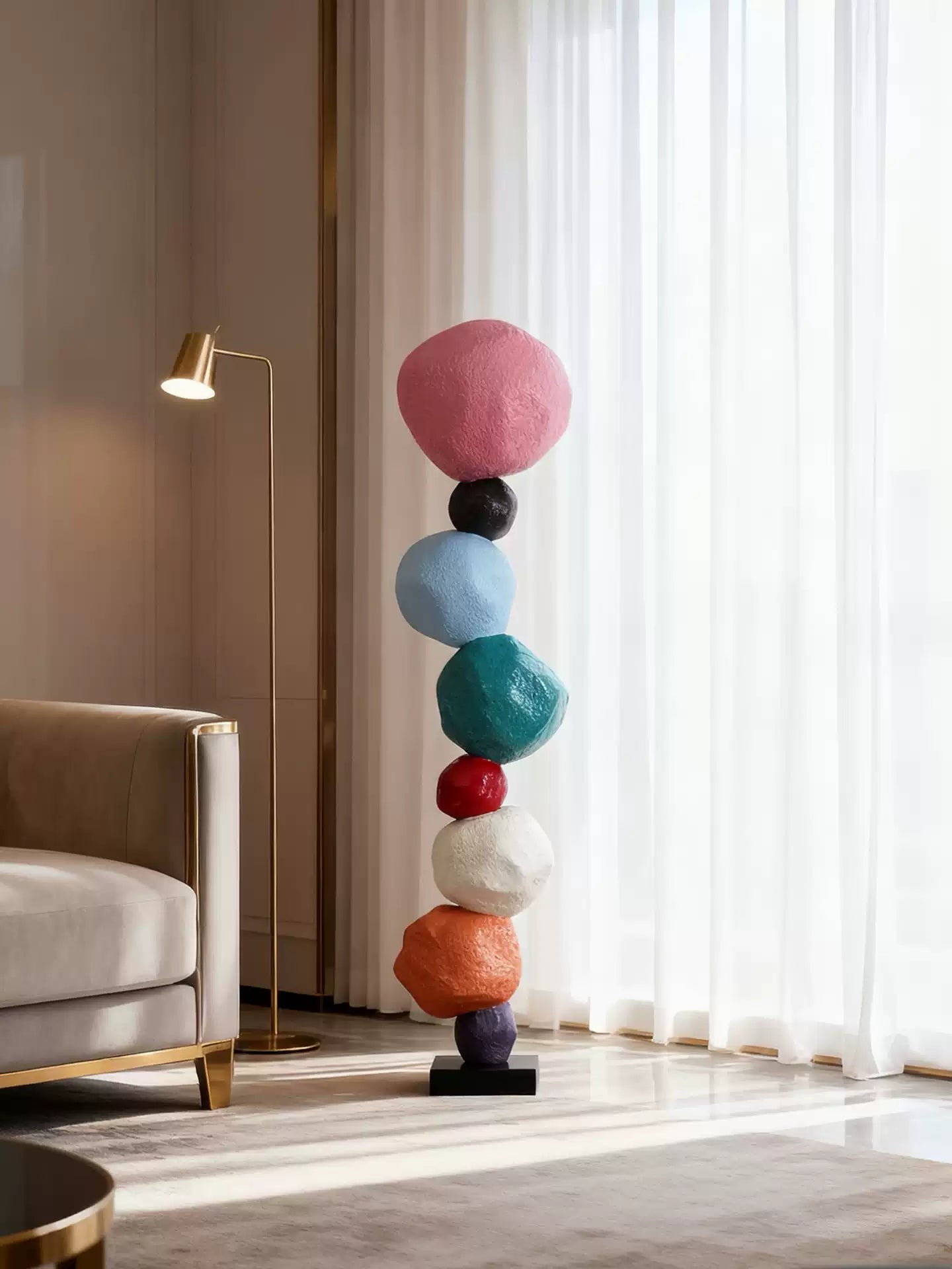 Totem Balance Art Sculpture