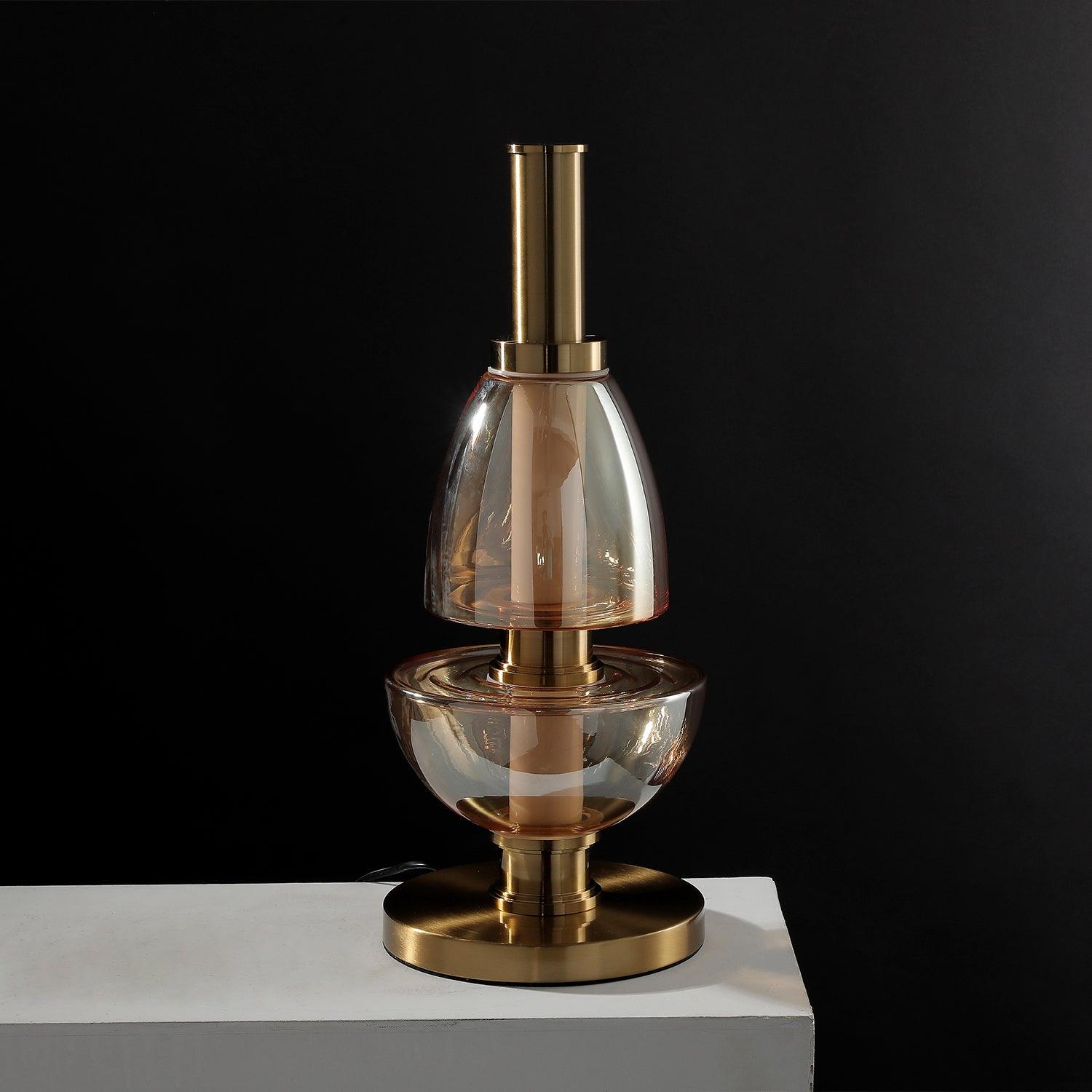 Ivthaarae Glass Table Lamp