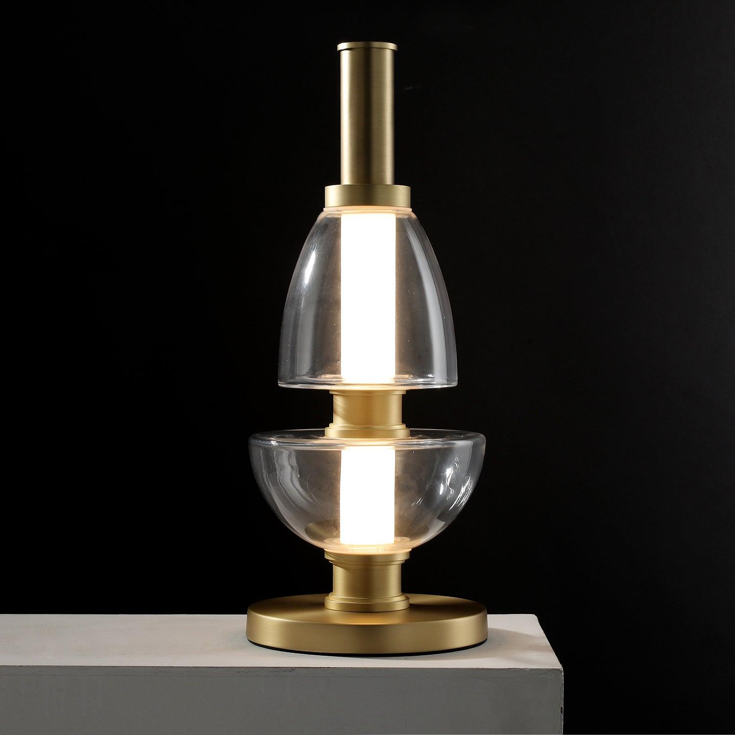 Ivthaarae Glass Table Lamp