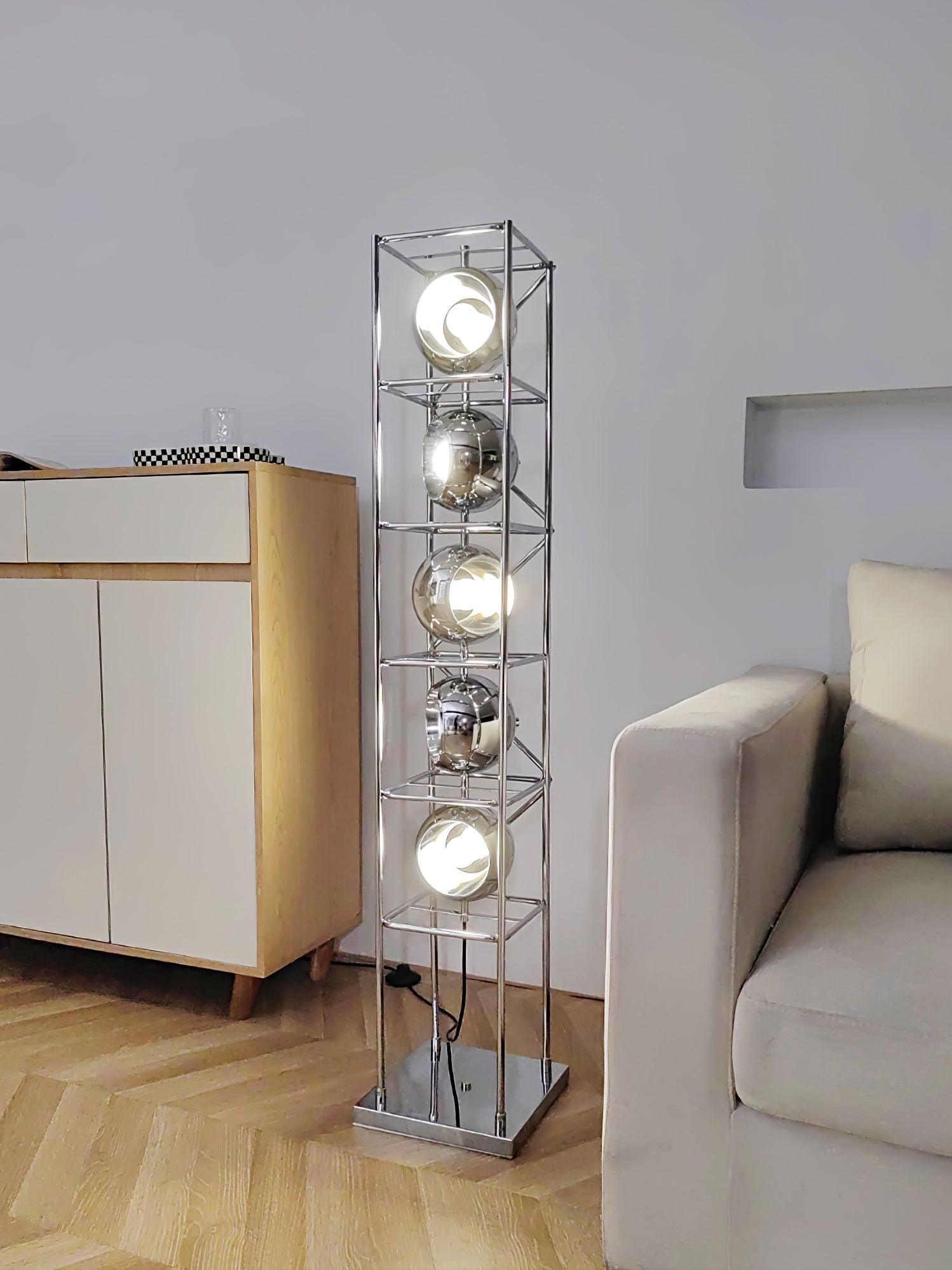 Halvor Industrial Floor Lamp