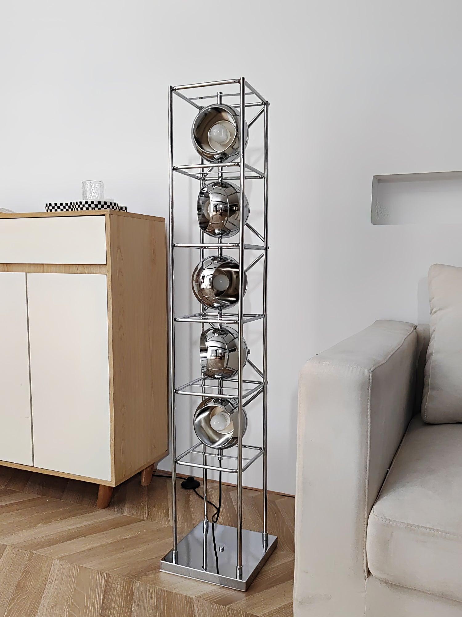 Halvor Industrial Floor Lamp