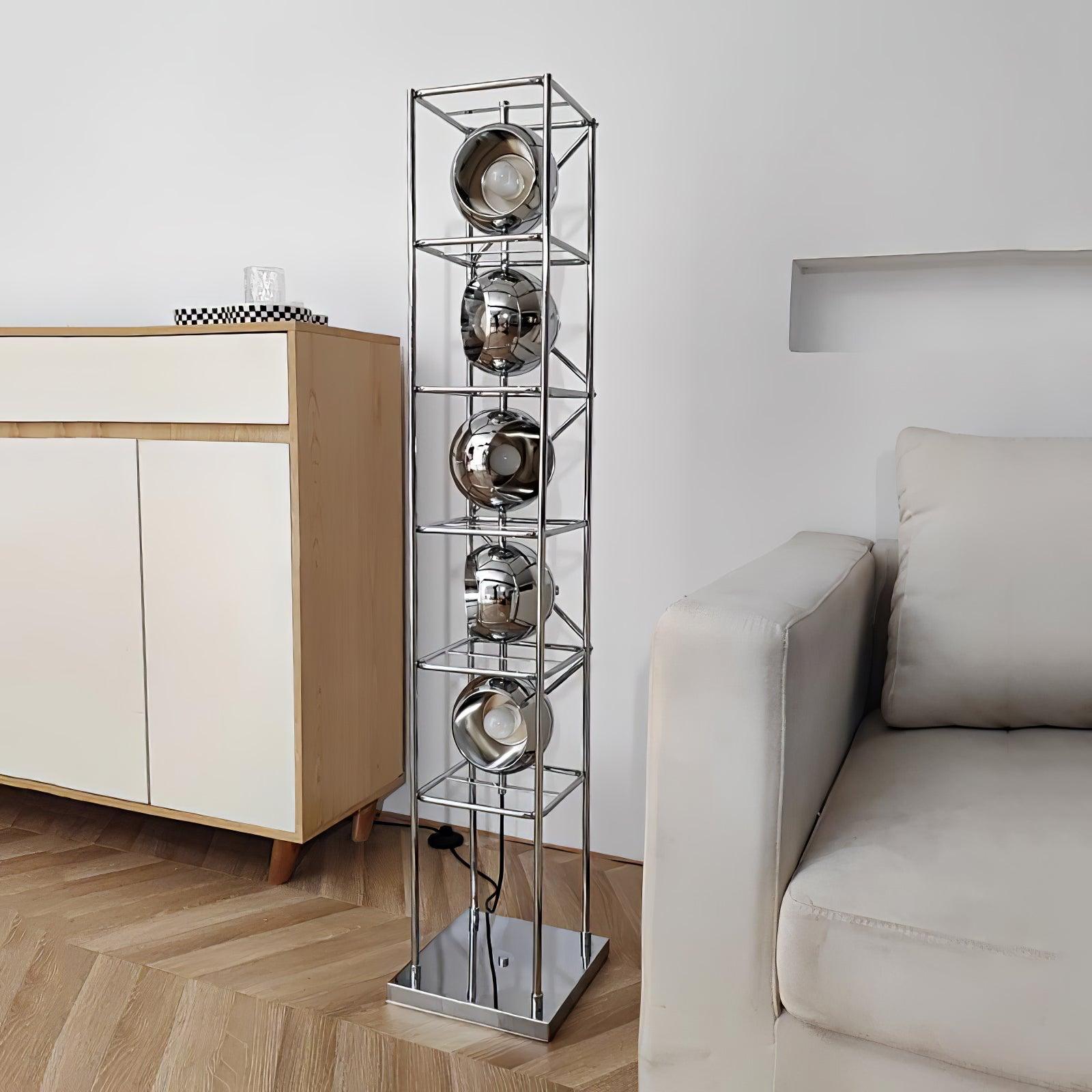 Halvor Industrial Floor Lamp