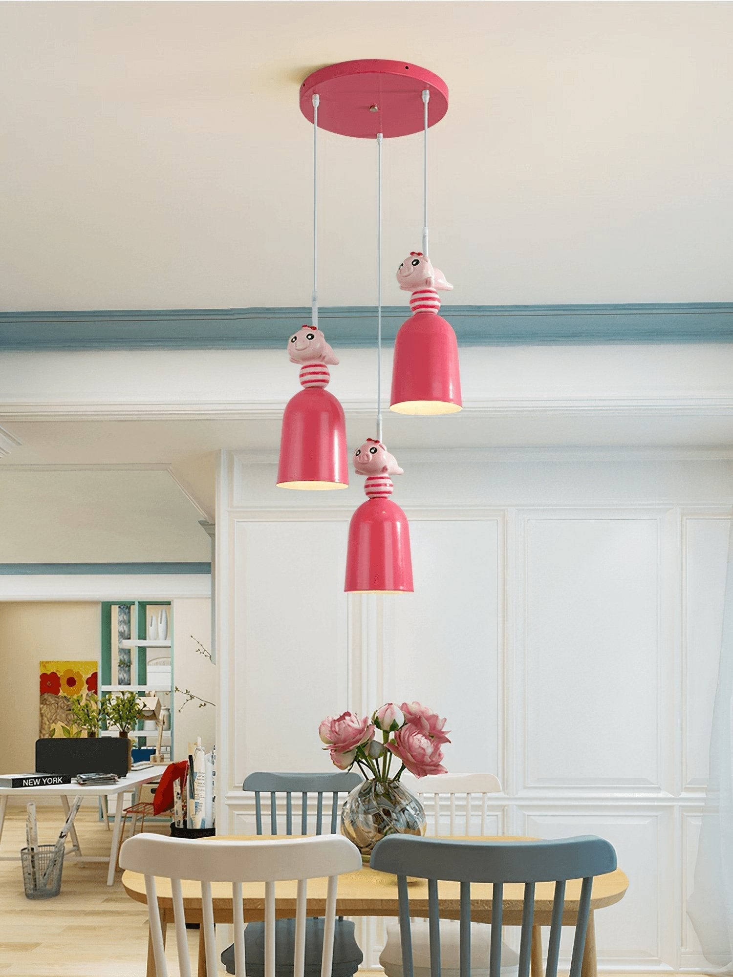 Viroxen Resin Whimsical Pendant Lights